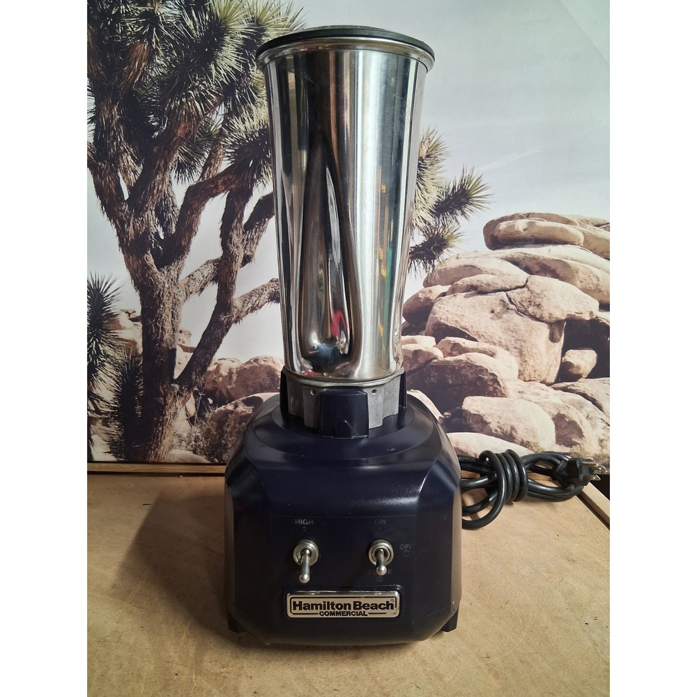 Hamilton Beach Commercial Rio Blender Stainless Steel Jar HBB250 Series Blue